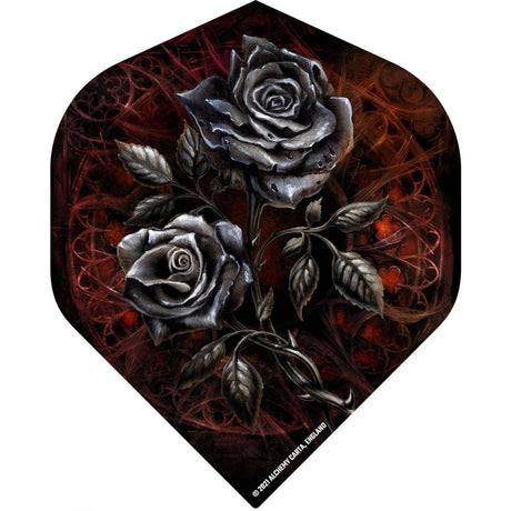 Alchemy Dart Flights - Official Licensed - Std - No2 - Black - Dies Irae