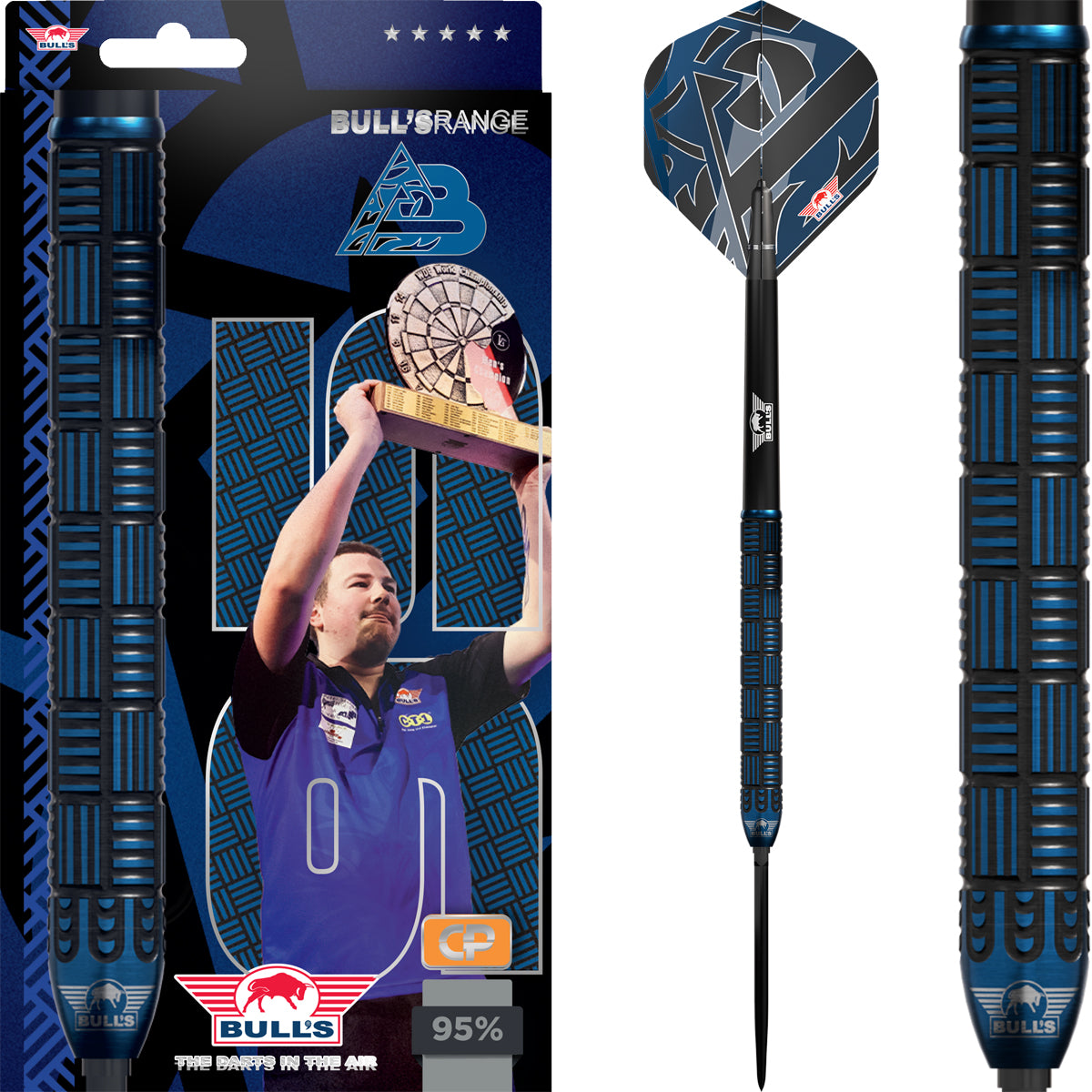 Bulls Andy Baetens CP Darts - Stahlspitze - 95% Tungsten