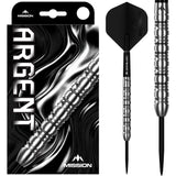 Mission Argent Darts - Stahlspitze - 90% Tungsten - Silber
