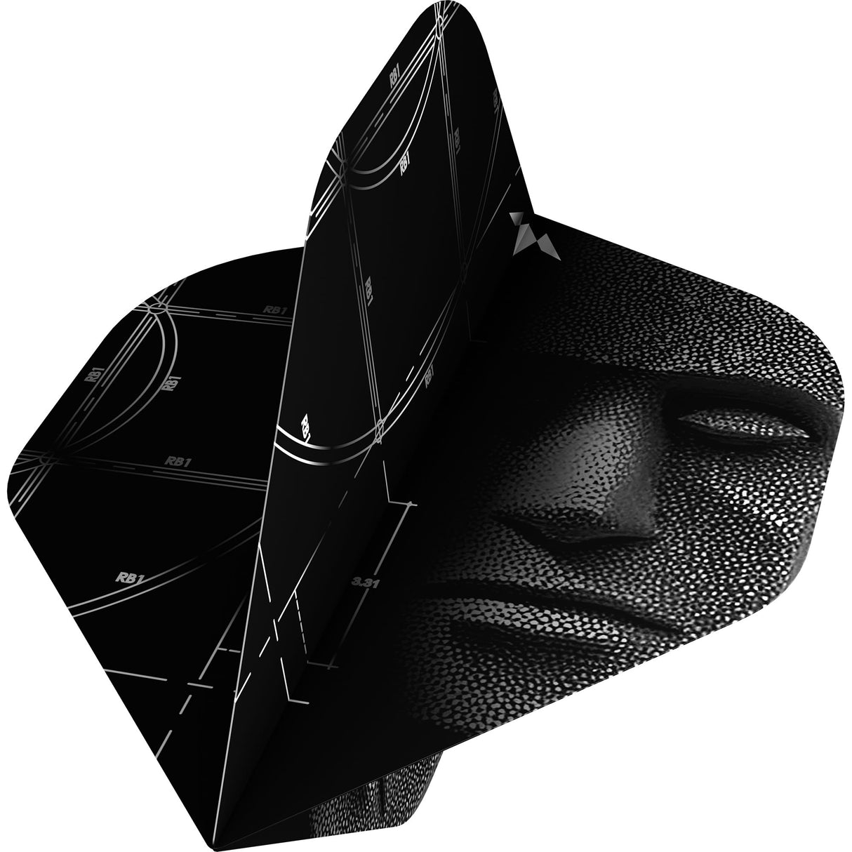 Mission Solo Dart Flights - 100 Mikron - Std - No2 - Arkitekt