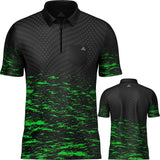 Arraz Lava Dart Shirt - mit Tasche - Schwarz &amp; Grün