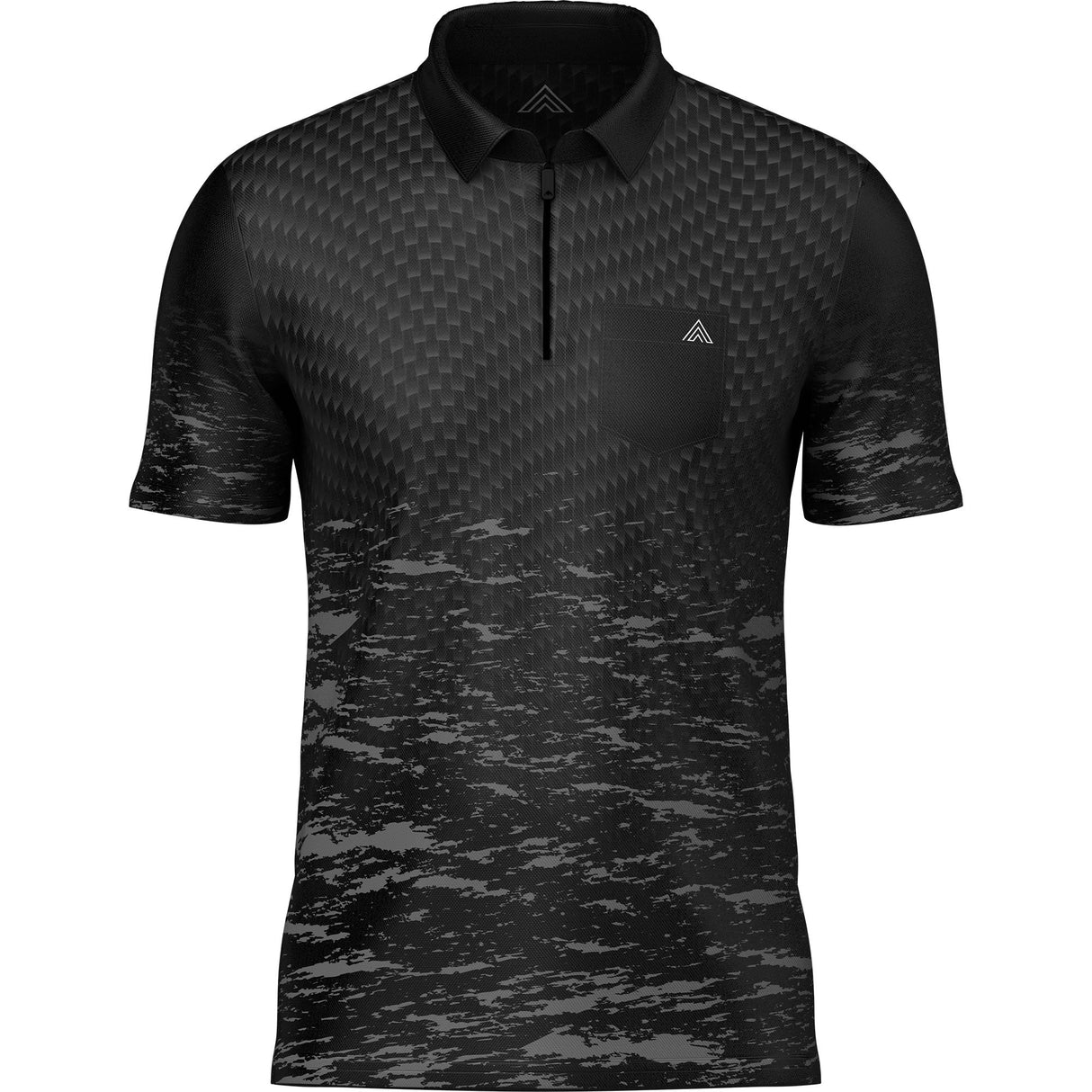 Arraz Lava Dart Shirt – mit Tasche – Schwarz &amp; Grau