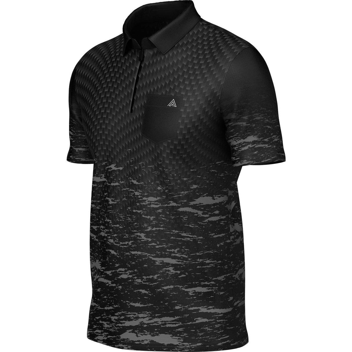 Arraz Lava Dart Shirt – mit Tasche – Schwarz &amp; Grau