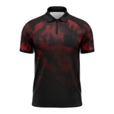Arraz Hex Dart Shirt - Leicht - Schwarz & Rot - Youth
