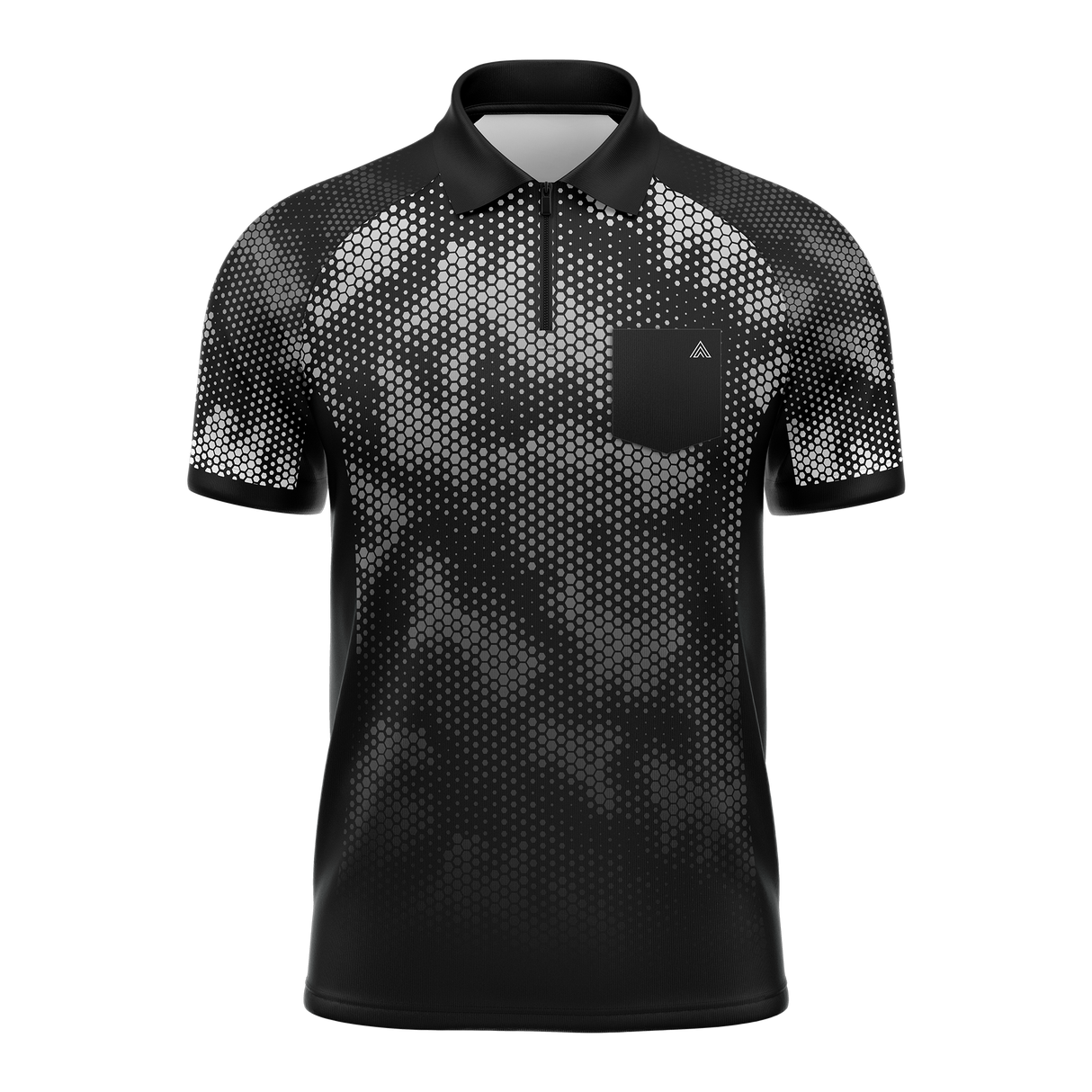 Arraz Hex Dart Shirt - Leicht - Schwarz & Weiß