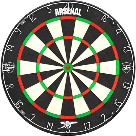 Arsenal FC Dartboard - Professional Level - Official Licensed - The Gunners - Mono Crest