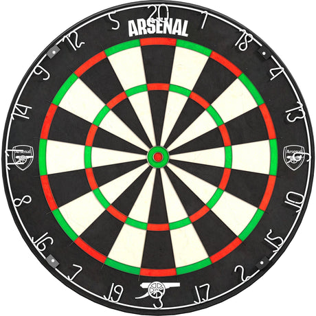 Arsenal FC Dartboard - Professional Level - Official Licensed - The Gunners - Mono Crest