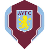 Aston Villa FC Dart Flights - 100 Micron - No2 - Std - AVFC - F4 - Abstract