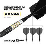 Mission Astro R2.5 Darts - Stahlspitze - 95% Tungsten