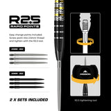 Mission Astro R2.5 Darts - Stahlspitze - 95% Tungsten