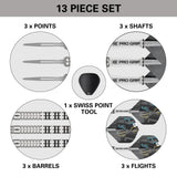 Target Chris Dobey Darts - Stahlspitze - 90% Tungsten