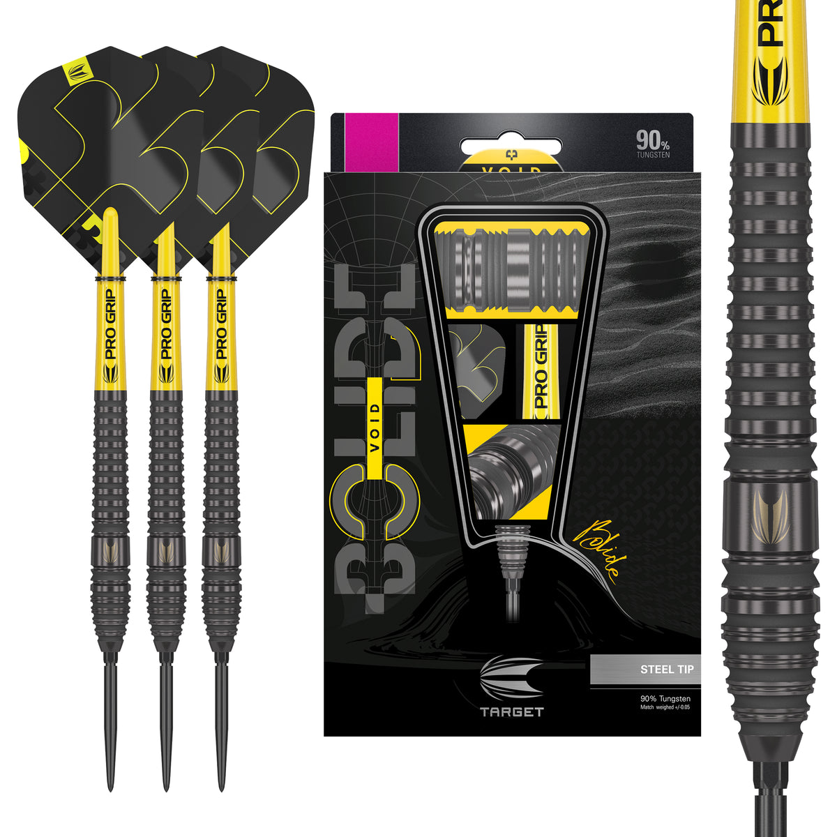Target Bolide Void Darts - Stahlspitze - 90% Tungsten - 03