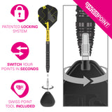 Target Bolide Void Darts - Stahlspitze - 90% Tungsten - 01