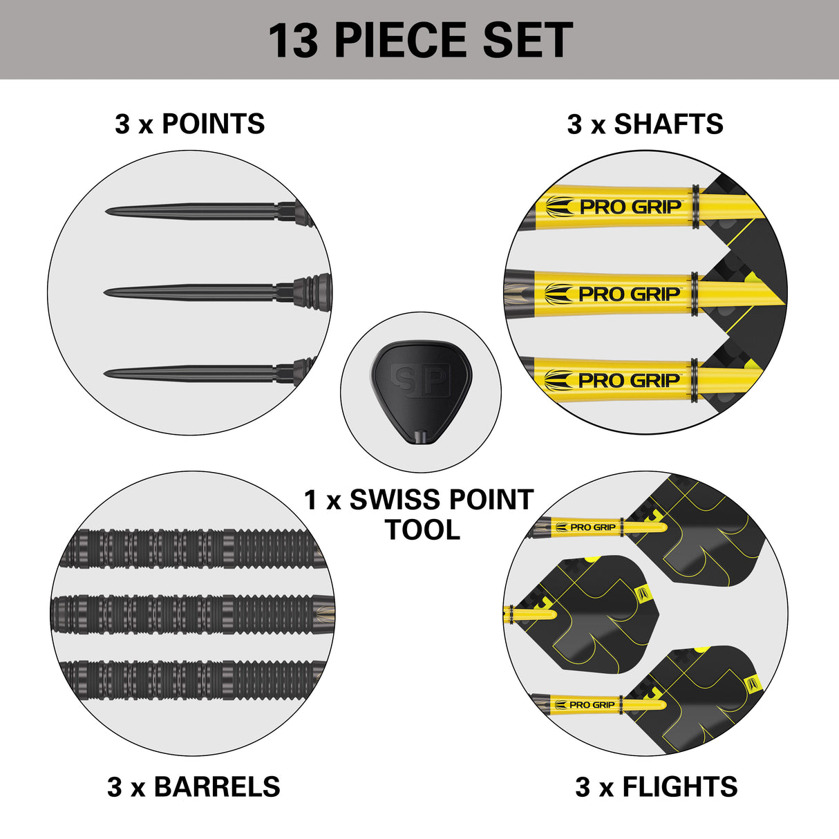 Target Bolide Void Darts - Stahlspitze - 90% Tungsten - 01