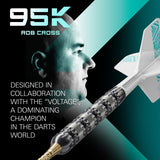 Target Rob Cross Darts - Stahlspitze - 95% Tungsten - 95K
