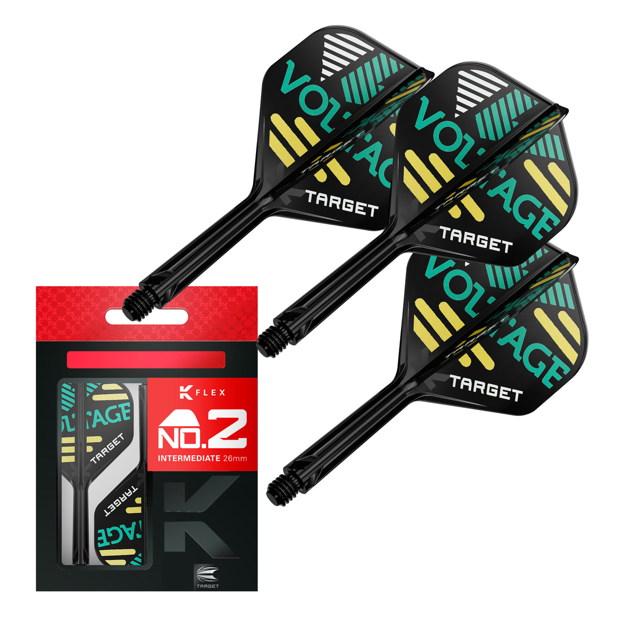 Target K-Flex Dart Flights - Standard No.2 - Rob Cross