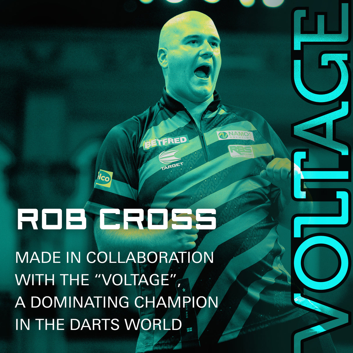 Target K-Flex Dart Flights - Standard No.2 - Rob Cross