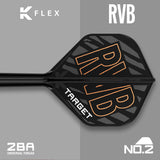Target K-Flex Dart Flights - Standard No.2 - Raymond van Barneveld