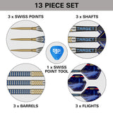 Target Josh Rock Darts - Stahlspitze - 90% Tungsten - G1