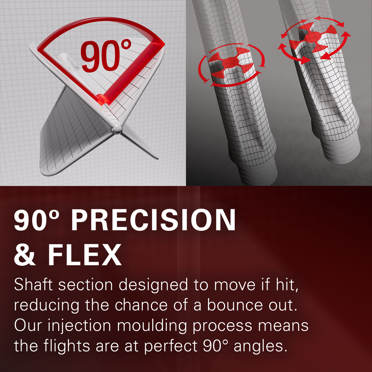 Target K-Flex Dart Flights - Standard No.2 - Josh Rock