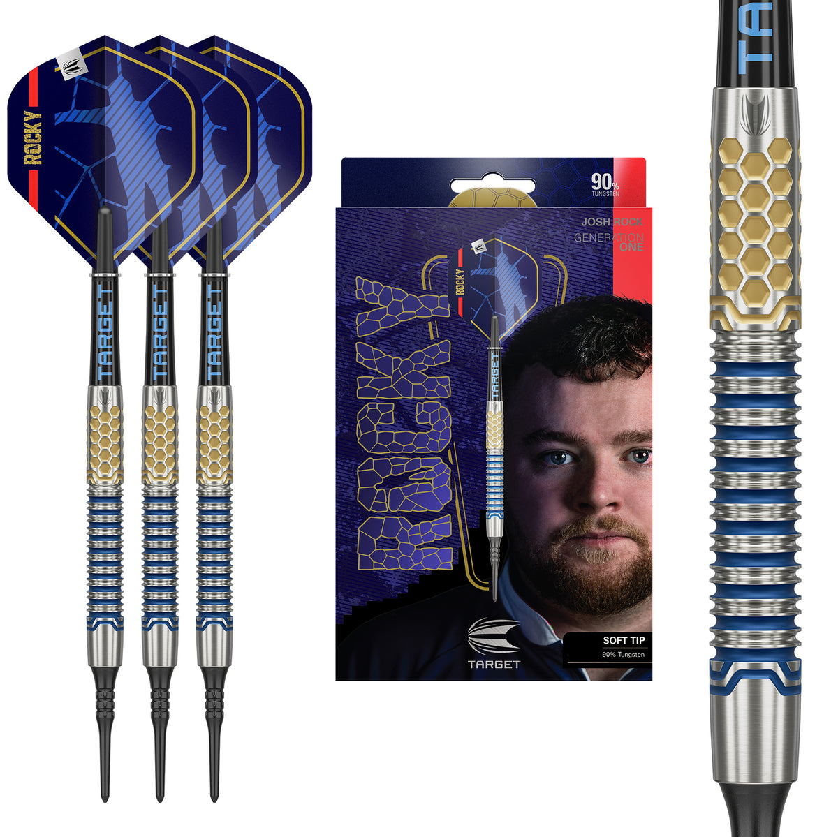 Target Josh Rock Darts - Welche Spitze - 90% Tungsten - G1