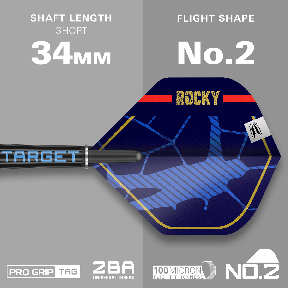 Target Josh Rock Darts - Welche Spitze - 90% Tungsten - G1