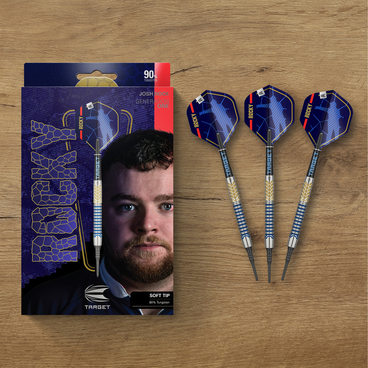 Target Josh Rock Darts - Welche Spitze - 90% Tungsten - G1