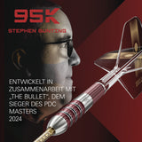 Target Stephen Bunting Darts - Stahlspitze - 95% Tungsten - 95K