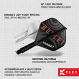 Target K-Flex Dart Flights - Standard No.2 - Stephen Bunting
