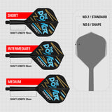 Target K-Flex Dart Flights - Standard No.2 - Phil Taylor