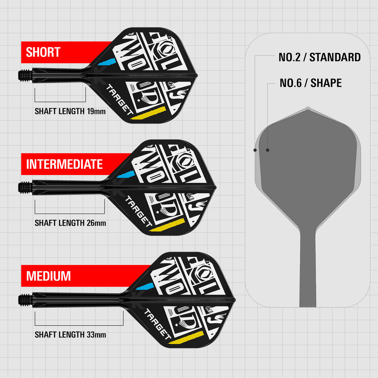 Target K-Flex Dart Flights - Standard No.2 - Chris Dobey
