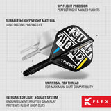 Target K-Flex Dart Flights - Standard No.2 - Chris Dobey