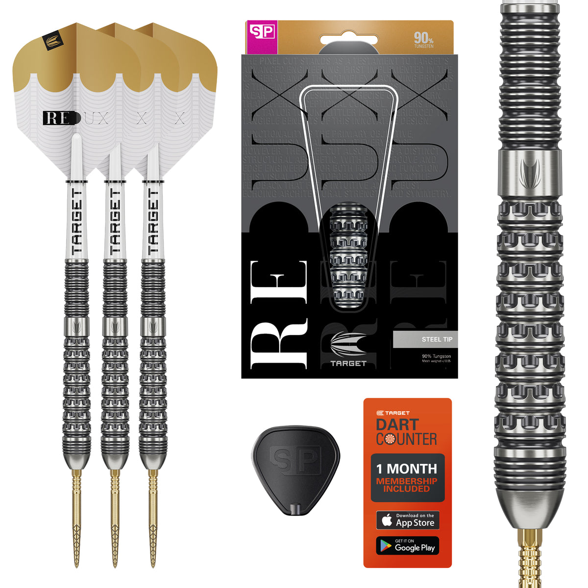 Target Redux Darts - Stahlspitze - 90% Tungsten - 03