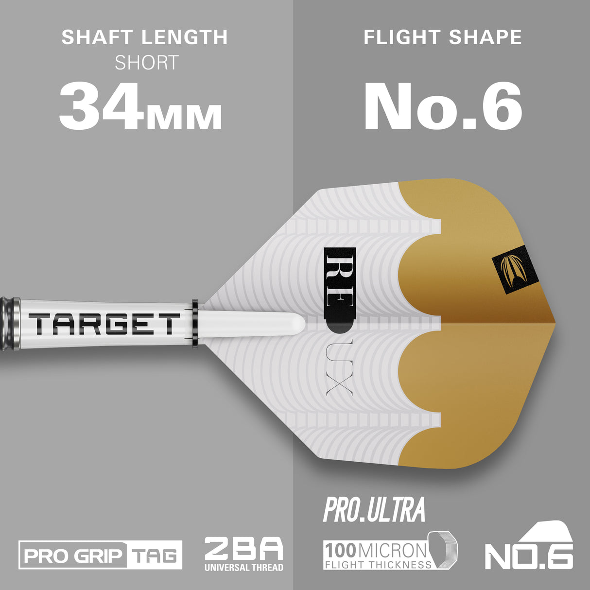 Target Redux Darts - Welche Spitze - 90% Tungsten - 10
