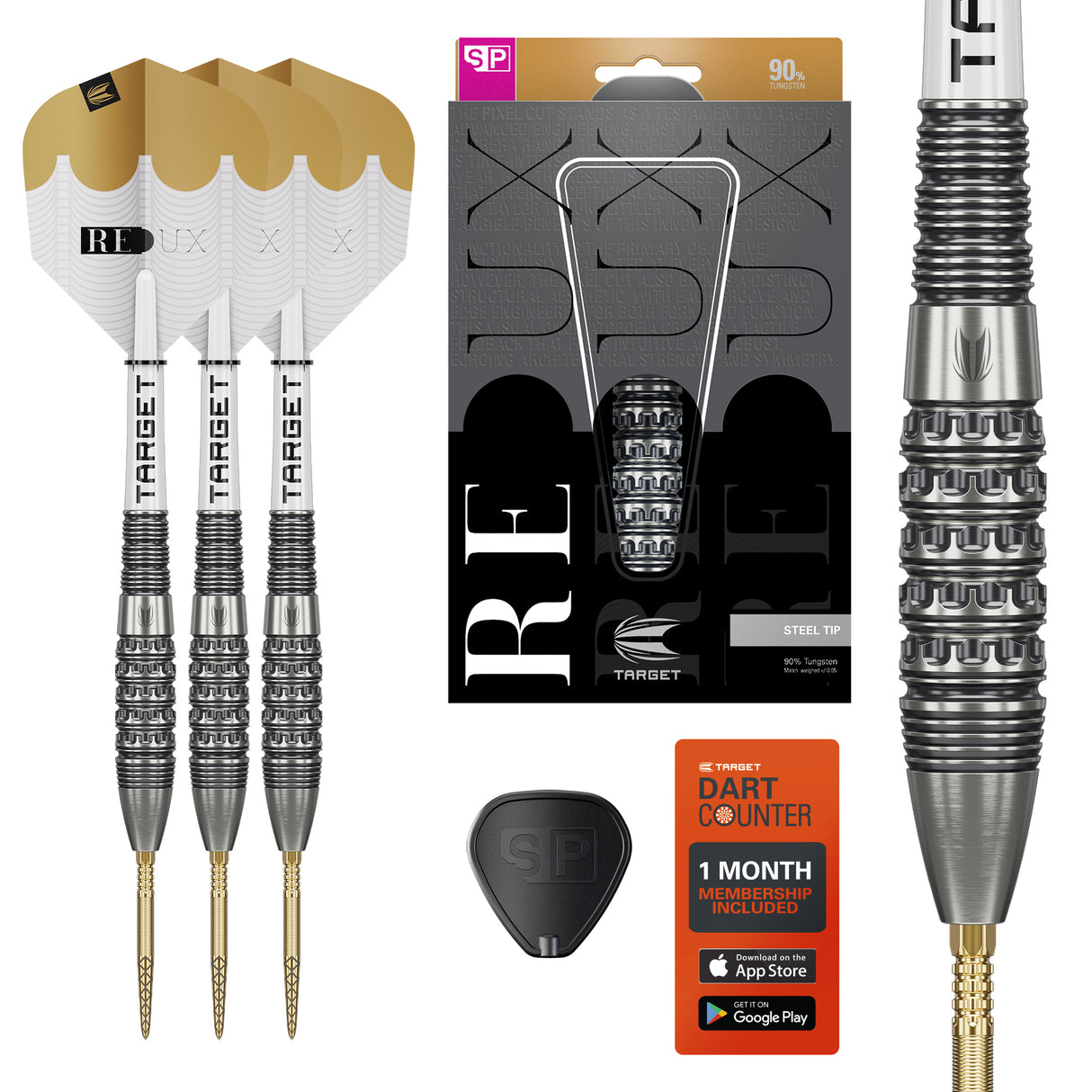 Target Redux Darts - Stahlspitze - 90% Tungsten - 02