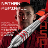 Target Nathan Aspinall Darts - Stahlspitze - Messing