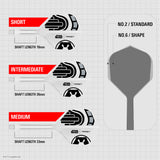 Target K-Flex Dart Flights - Stormtrooper