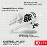 Target K-Flex Dart Flights - Stormtrooper