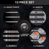 Target Star Wars Darts - Stahlspitze - 90% Tungsten - X Wing