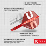 Target K-Flex Dart Flights - Nathan Aspinall G2
