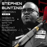 Target Stephen Bunting Darts - Stahlspitze - 95% Tungsten - G5 Void