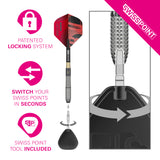 Target Stephen Bunting Darts - Stahlspitze - 95% Tungsten - G5 Void