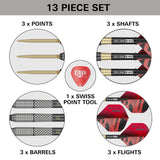 Target Stephen Bunting Darts - Stahlspitze - 95% Tungsten - G5 Void
