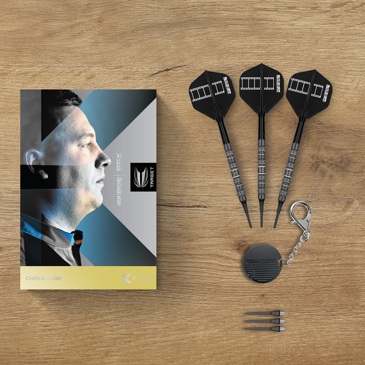 Target Chris Dobey Darts - Welche Spitze - 95% Tungsten - 95K