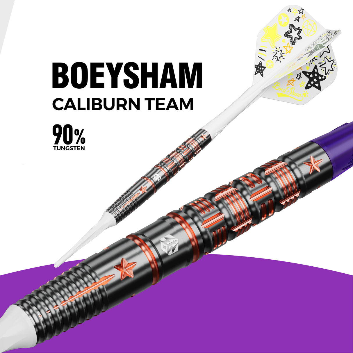 Caliburn Players Darts - Welche Spitze - 90% Tungsten - Boeysham