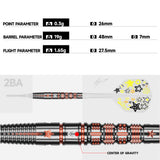 Caliburn Players Darts - Welche Spitze - 90% Tungsten - Boeysham