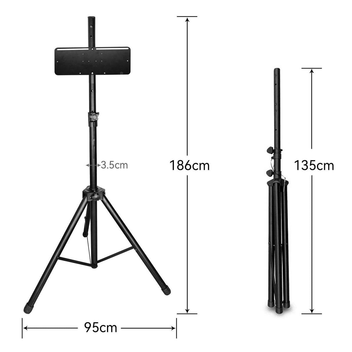 Bullet Hybrid Darts Stand - Tragbar