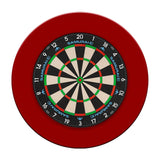 Mission Samurai 3 Dartboard Set - Dartboard & Rote Umrandung