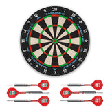 Mission Samurai 3 x Liverpool Dartboard Set - Dartboard & 2 Sets Messing Darts