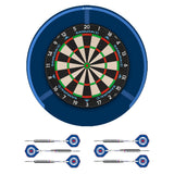 Mission Samurai 3 x Rangers Dartboard Set - Dartboard, Surround, Torus 270 Licht & 2 Sets aus Messing Darts